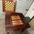Table: 40" Occasional Table with Chess/Backgammon- Wood 2 thumbnail