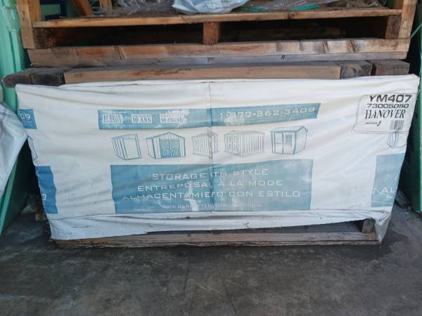 New Hanover 4' x 7' Shed by Barrette 1