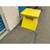 Modern oak End Table Canary Yellow 2 thumbnail