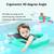 Baby Pool Float Mambobaby Swim Float Non-Inflatable Baby Floats with C 7 thumbnail