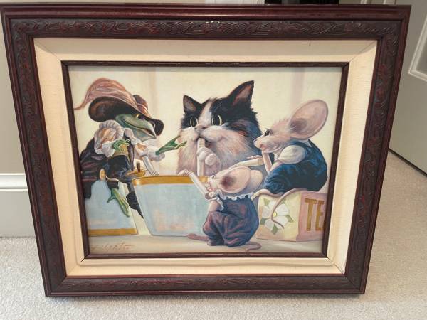 Leonard Filgate Signed/Numbered Painting and Book 1