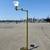 Vintage Brass and Milk Glass Swing Arm Floor Lamp 1 thumbnail