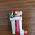 Vintage Santa in Stocking Enamel Painted Pin 1 thumbnail