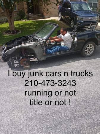 I pay cash for junk cars 1