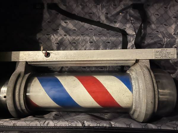 William marvy barber pole model 55 vintage 1