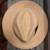 J CREW PANAMA STRAW FEDORA HAT • perfect condition 2 thumbnail