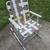 Vintage Mid Century Modern Folding Aluminum Lawn Rocking Chair Patio 2 thumbnail