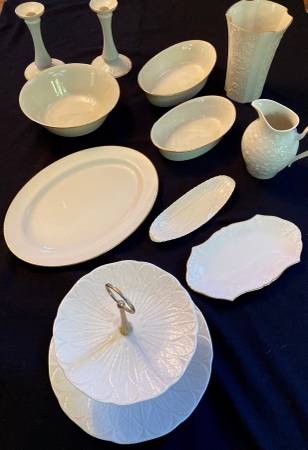 Lenox Serving Dishes/Plate Set 11 (Meat, Cookie, Gravy, Vegetable) 1