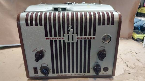 Webster Model 81 1 Wire Recorder/Player 1
