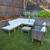 Outdoor Patio Sectional Set  with table 5 thumbnail