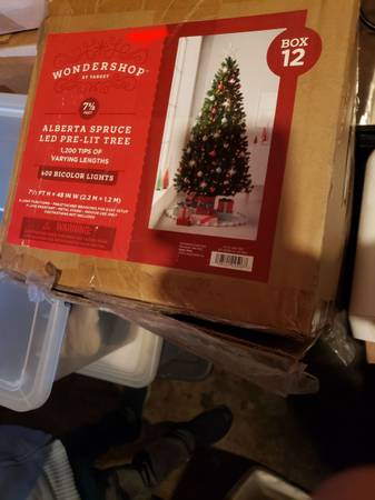 CHRISTMAS TREE  7 feet 1