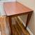 Wooden Desk Table on Wheels 4 thumbnail