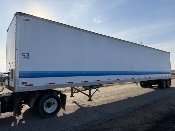 1997 Alloy 53' Dry Van Trailer (Swinging Rear Doors) 1