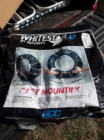 Tire Chains Set LT See Pictures for Compatibility Chart 1