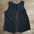 Jules & Leopold Black Rhinestone Trim Sleeveless Blouse Tank Top-LGE 4 thumbnail