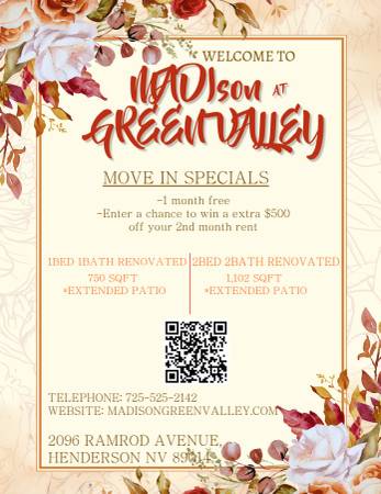 ✨Stop by today! Amazing 2bed 2 bath 1,102 sqft ready for move in!!✨ 1