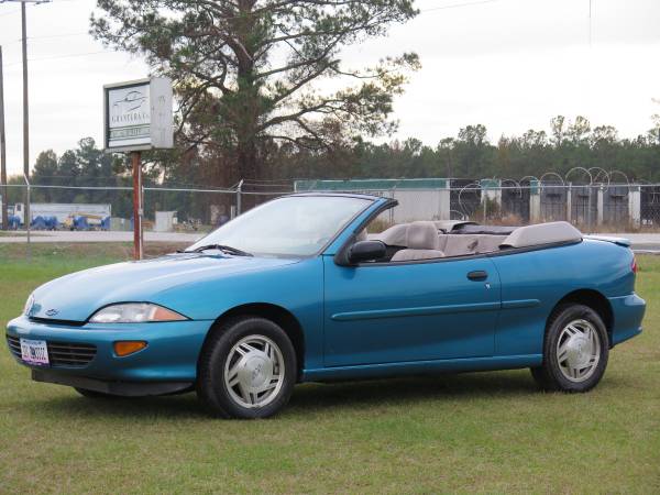 1997 CHEVROLET CAVALIER LS CONVERTIBLE - $3.999 (Mullins)63499786371715122