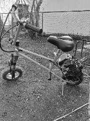 Gas powered scooter 1