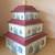 Stackable Wooden Nesting Boxes "Pagoda" Home Decor 2 thumbnail