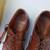 Mens Shoes Size 10 Vintage Leather Shoes 9 thumbnail