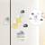 PAPER SOURCE Mini Fridge Cloud Fridge Magnets Set-6 7 thumbnail