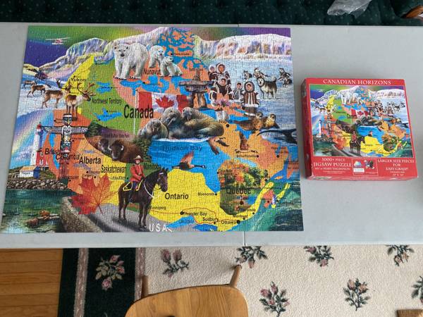 1000 pc jigsaw puzzle Canadian Horizons 1