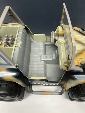 GI Joe Jungle Stalker FTV 35th Anniversary Vehicle w/ Box, 7 Darts