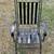 Beautiful Vintage Metal Patio Set Large Table And 4 Heavy Rockers 5 thumbnail