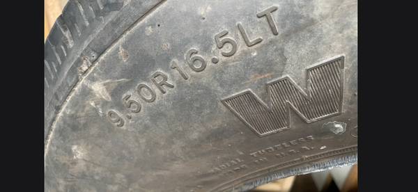 Load range E tires 1