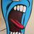 Santa cruz screaming foot cruzer skateboard.  Super Rare. Brand new 5 thumbnail