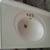 BATHROOM SINK White Porcelain With BackSplash Iapmo Imperial 2237 9 thumbnail
