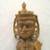 Vintage Warrior Hand Carved Wood Figurine W/ Bird On Top Of Headdress 7 thumbnail