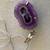 Amethyst Stalactite Slice Pendant  Necklace in 925 Sterling Silver 6 thumbnail