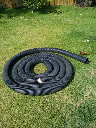 4 in. x 40 ft. 8 in. Singlewall Perforated Drain Pipe 1