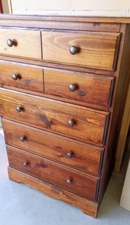 Solid Wood Dresser 1