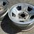 Two Original 15-Inch Chrome Astro Van Steel Wheels 5 on 5 fits Chevy 2 thumbnail