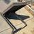Crate & Barrel Dune Modern Aluminum Outdoor Chaise Lounge Patio Chair 8 thumbnail