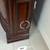 Large Solid Wood Entertainment Center / Wall Unit – Dark Cherry, Lighted Glass 4 thumbnail