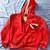 New Red hooded fleece jacket for Boys Size 10-12 1 thumbnail