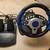 Intec Racing Wheel with Foot Pedals Controller PS2, X Box, Gamecube 1 thumbnail