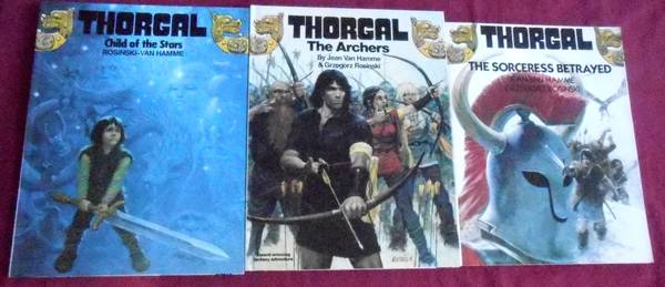 THORGAL Books Hc #1&2 Sc #3 "Graphic Novels" 1st English Prints New 1