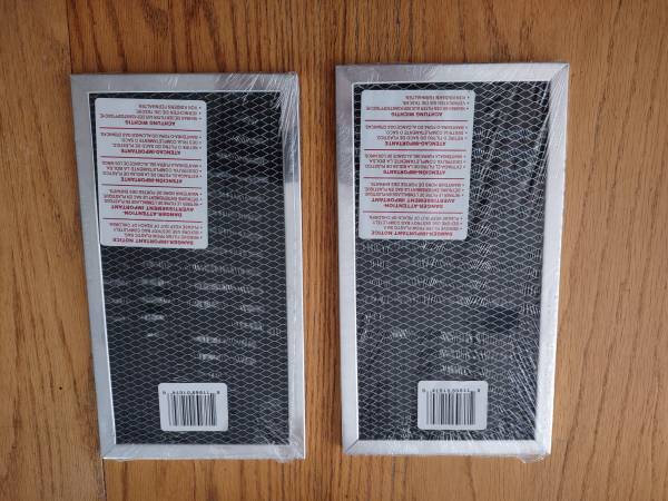 Microwave Replacement Carbon Filters (2) 1