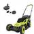 Like-New Ryobi ONE+ 18V 13" Inch Cordless Battery Push Lawnmower Kit 2 thumbnail
