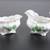 Mini Creamer and Mini Open Sugar Bowl Set Lucky Shamrock by HAMMERSLEY 5 thumbnail