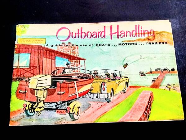 Rare Outboard Handling Broucher from 1960 1