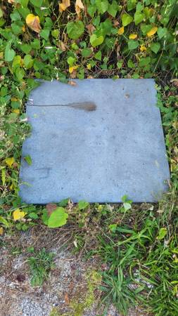 Crate and Barrel Concrete table top 1
