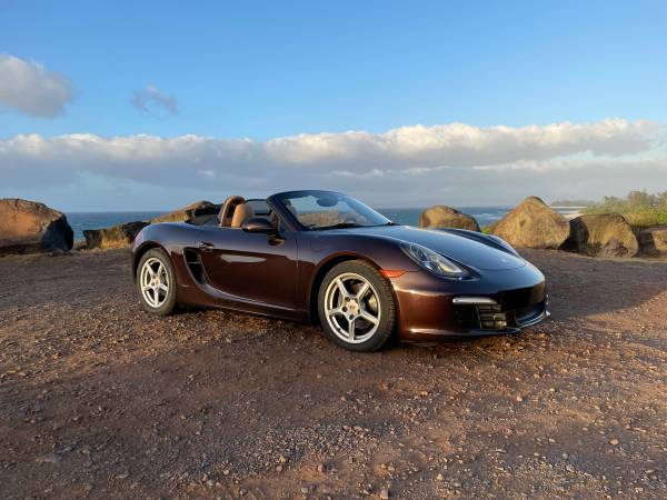 2013 Porsche Boxster 981 Descapotable Deportivo - $20,000 (Haleiwa)63617631376131122