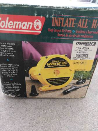 Air Pump, Coleman 1