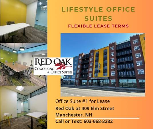 $649 / 107ft2 - Class A Office for Lease-- New Listing--VIDEO TOUR - (409 Elm Street, Manchester)63931653214851120