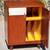 real Industrial steel 2 door cabinet with all original patina and rust 10 thumbnail